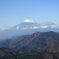 塔の岳から見える富士山