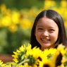 The  smile and　sunflower !