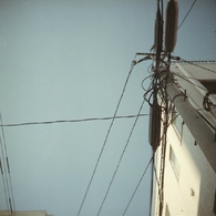 電柱電線