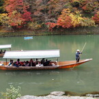 秋の京都嵐山です。