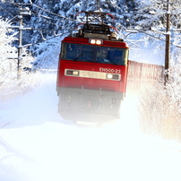冬の鉄道風景 I