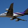 THAI A380-841 飛行