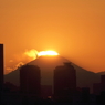 新木場から見た富士山夕景 ＃４ ・・・ダウン