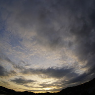 大淀川の夕暮れ (2015/5/1夕方)