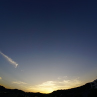 大淀川の夕暮れ (2015/6/4夕方)