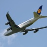 Lufthansa 747-430 飛び立ち　