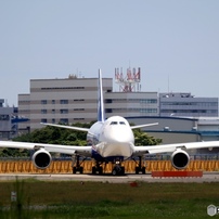 NCA 747-8KZF 離陸　