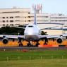 UNITED７４７ジャンボ機 離陸