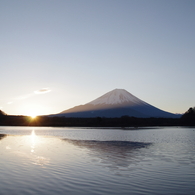 夜明けの富士山 K-5IIs