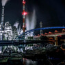 Factory night view of countryside Ⅱ