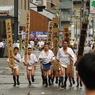 三番山笠西流の招き板(博多祇園山笠 2016 追山ならし)