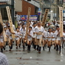 七番山笠大黒流の招き板(博多祇園山笠 2016 追山ならし)