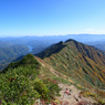 荒沢岳山頂から