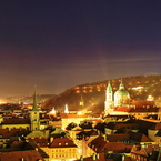 Praha night view