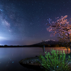 津軽富士見湖の夜 II