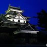 夜の松江城天守閣