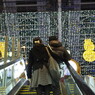 大阪駅の夜