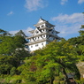 青空と郡上八幡城②