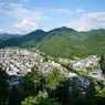 郡上八幡城　天守閣からの高山方面