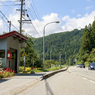 飛騨古川落合バス停_CANON EOS70D