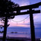 夜明けの奈多海岸