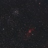 街角 固定撮影－M52とバブル星雲