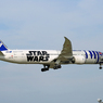 「青空」 STAR WARS 787-9 JA873A 着陸