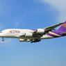 「スカイ」 THAI A380-841 HS-TUA 着陸 