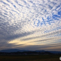 今日の空