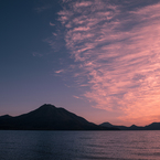 朝の空