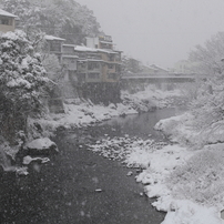 郡上八幡冬景色