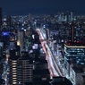 大阪東部の夜景