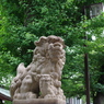狛犬_亀戸香取神社