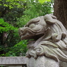 狛犬_渋谷氷川神社