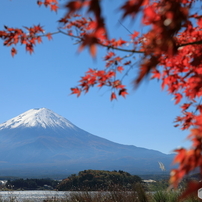 富士山と河口湖