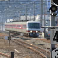 やくも7号　清音駅