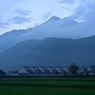 梅雨の由布岳