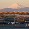 羽田空港の朝