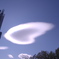 ハート型の雲…