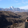 山の絶景を撮る人を撮る