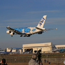 「良い天気」ANA A380-841 JA381A  Landing