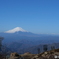 塔ノ岳から富士山と南アルプス
