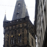 プラハ（４６６）カレル橋の端塔　