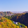 秋彩遠望