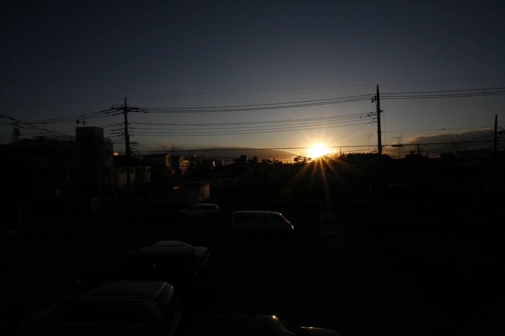 EOS5Dと太陽光
