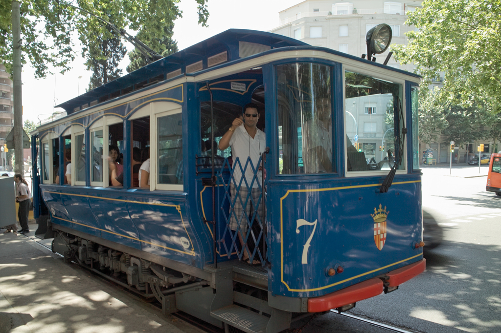 バルセロナ　路面電車２