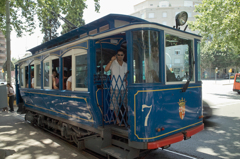 バルセロナ　路面電車２