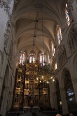 スペイン　ブルゴス大聖堂中