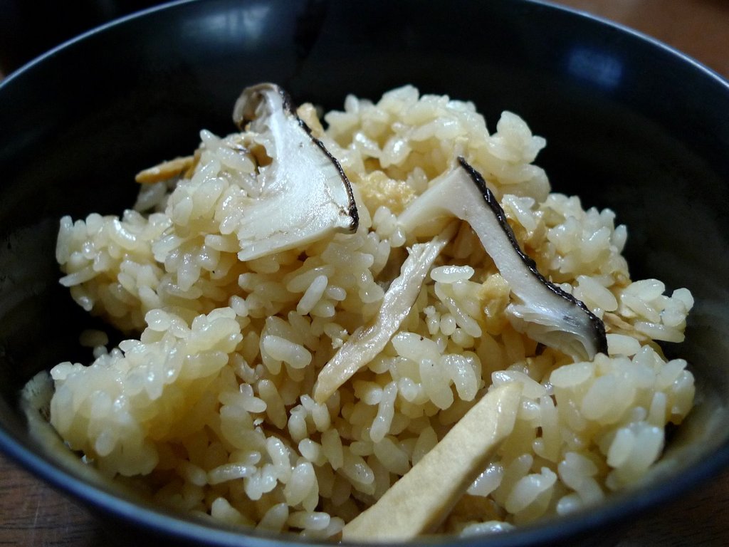 松茸ご飯