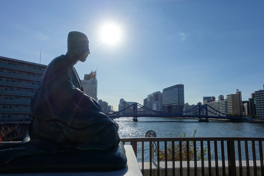 芭蕉と清洲橋